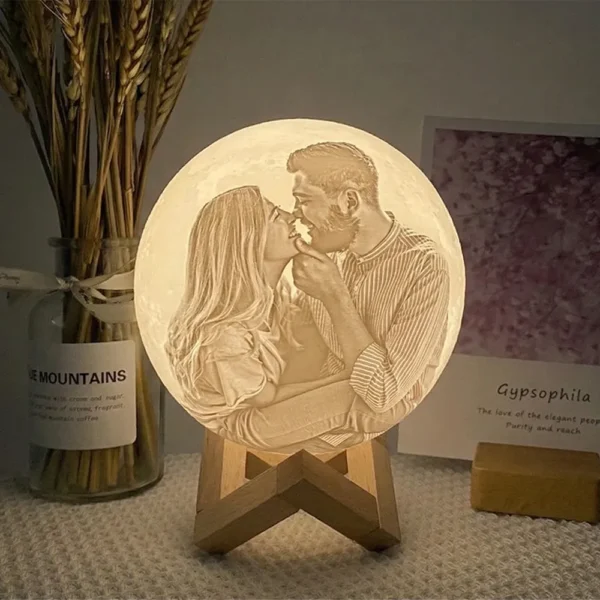 3D - mesiac s vašim foto