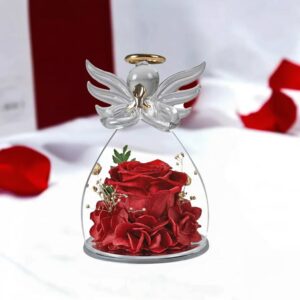 Stabilizovaná ruža - "Anjel večného života"