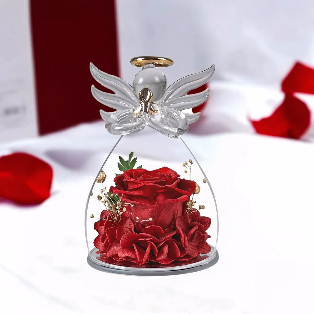 Stabilizovaná ruža – “Anjel večného života”