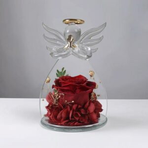 Stabilizovaná ruža - "Anjel večného života"