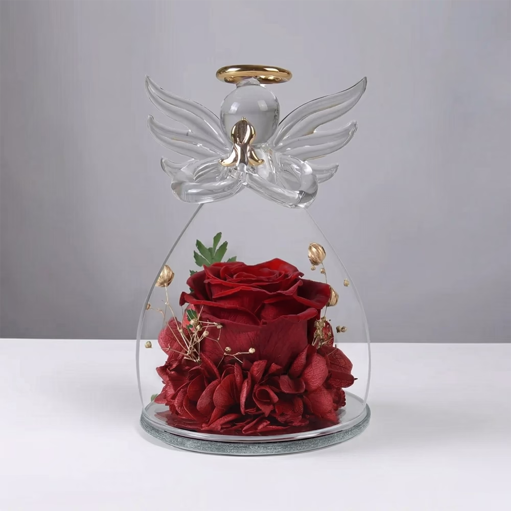 Stabilizovaná ruža – “Anjel večného života”