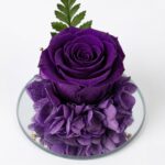 Fialový Anjel večného života – darček na promócie a pre výnimočné ženy UART.SK