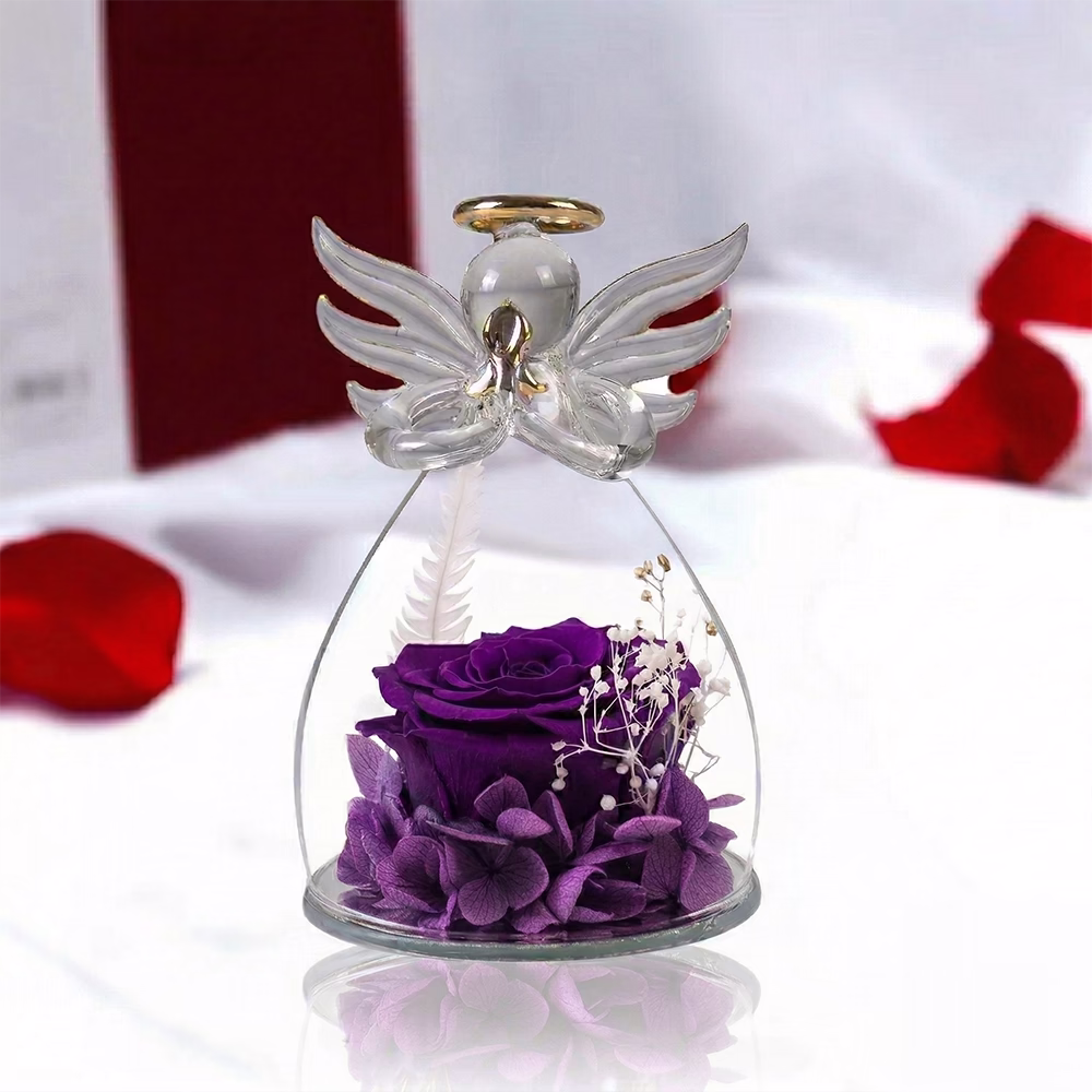 Fialová ruža – “Anjel večného života”